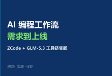 GLM-5.3-HighSpeed高速版发布实践:用ZCode把AI编程工作流从需求跑到上线-网硕互联帮助中心