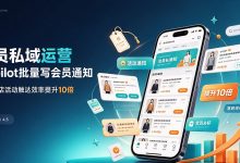 会员私域运营（上）｜Copilot批量写会员通知，让服装店活动宣传更高效-网硕互联帮助中心