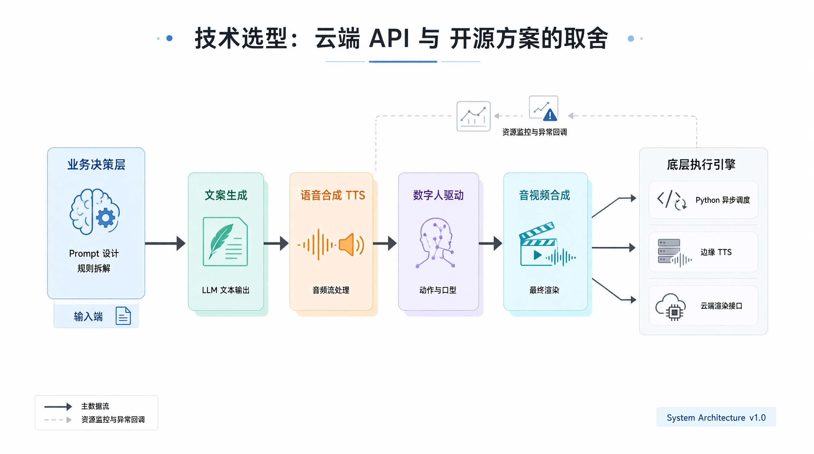 技术选型:云端 API 与开源方案的取舍