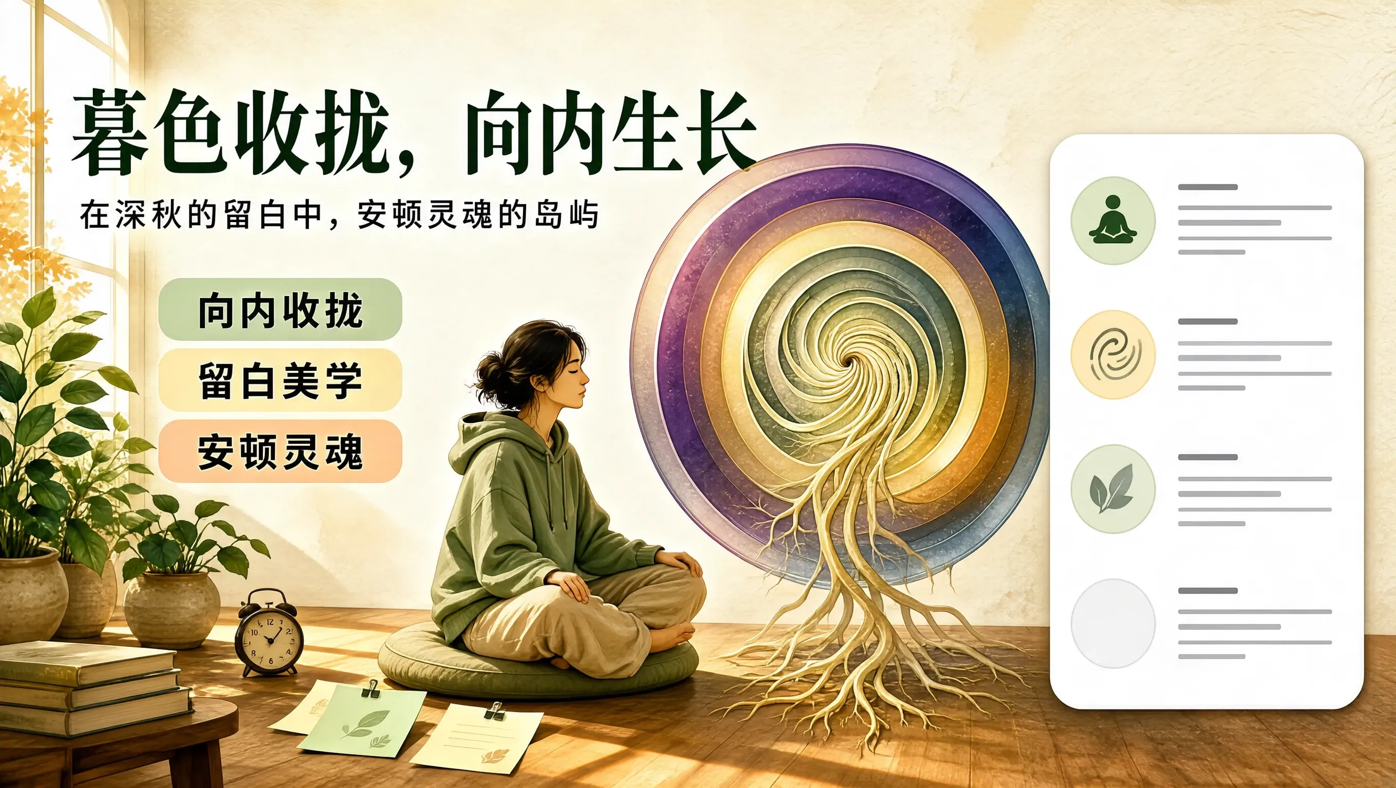 傍晚书房与休息封面